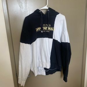 Vans trendy hoodie comfy block color